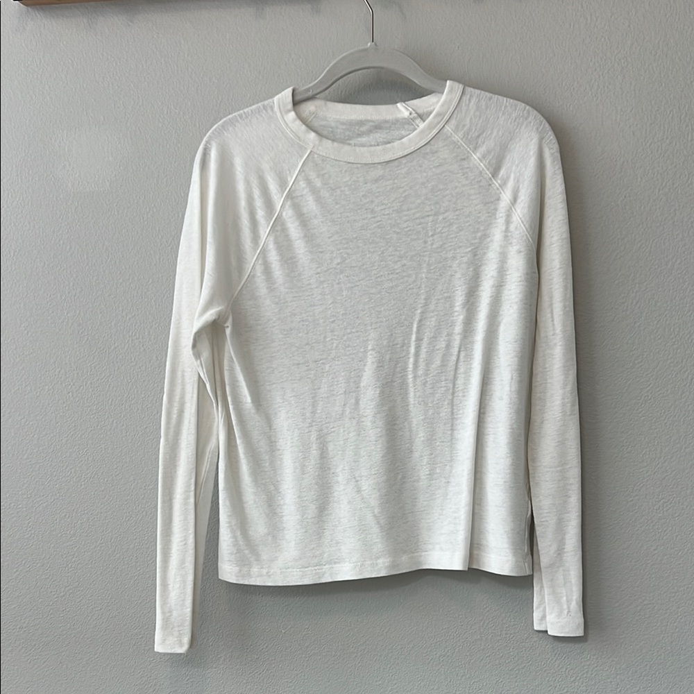 Off White Long Sleeve Shirt